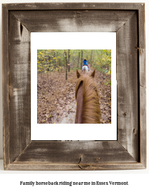 family horseback riding near me in Essex, Vermont